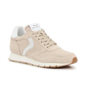 Voile Blanche Women's Taupe Julia Lace Up Fashion Sneakers Size 8